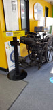 Custom Tire Display Kiosk with Signage Holder