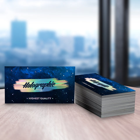 raised holographic foil business cards Raised Foil Business Cards- Call/Email for Pricing on Additional Sets – Swift Print Graphics & Displays
